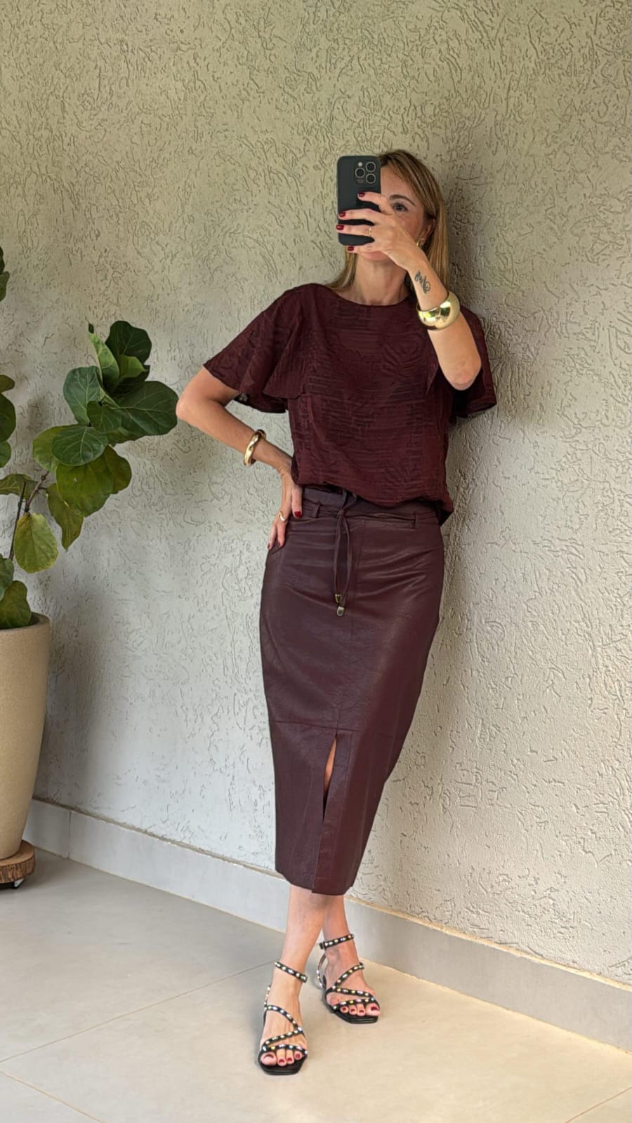 Blusa Junia bordada