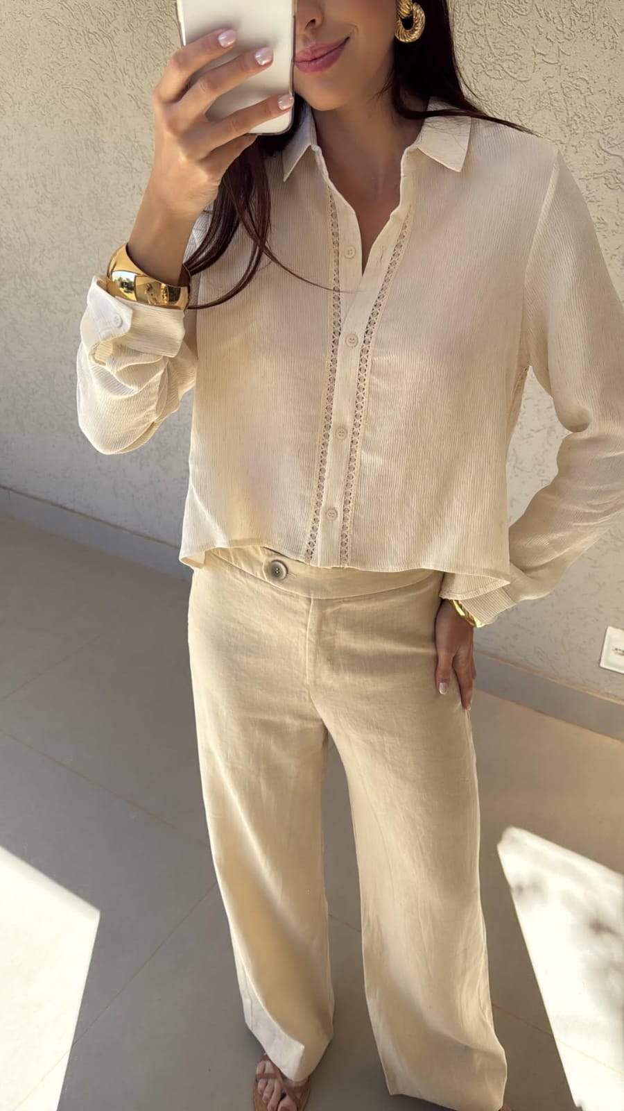 Calça Isabela 100% linho