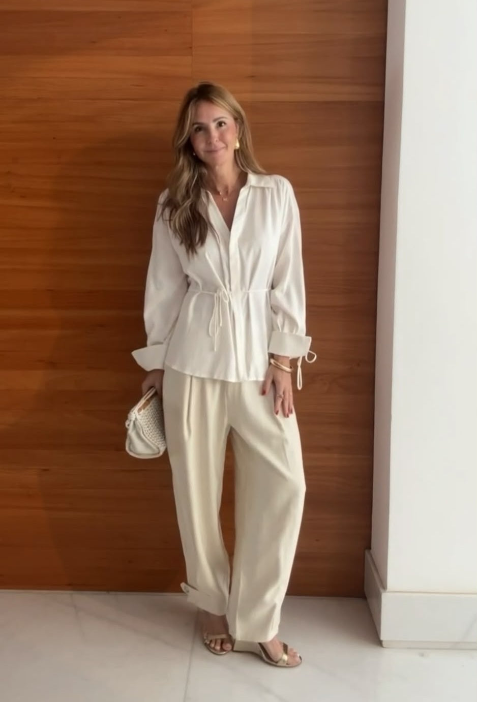 Camisa Carla em viscolinho