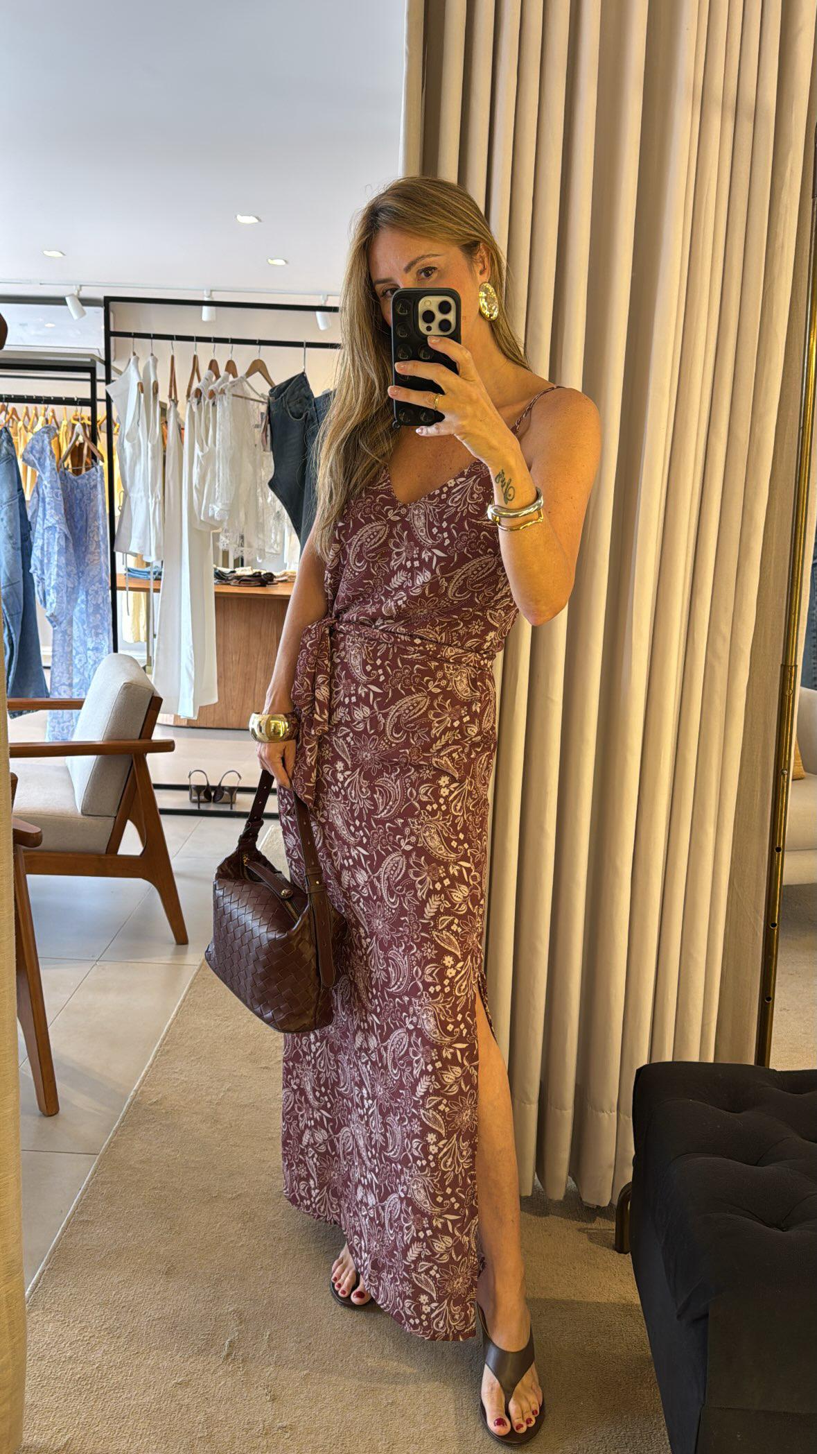 Vestido Bela em crepe
