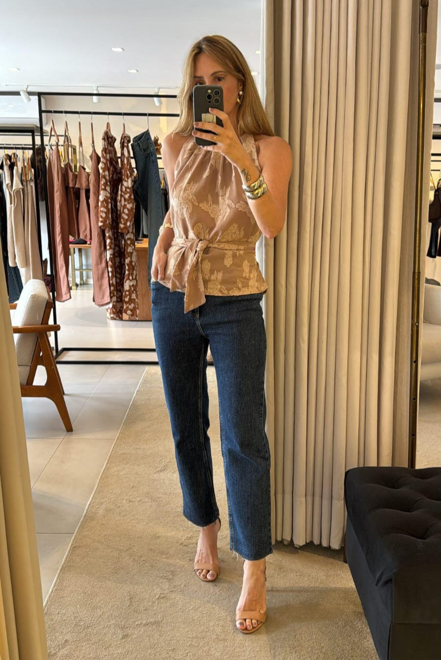 Blusa Catarina sem manga