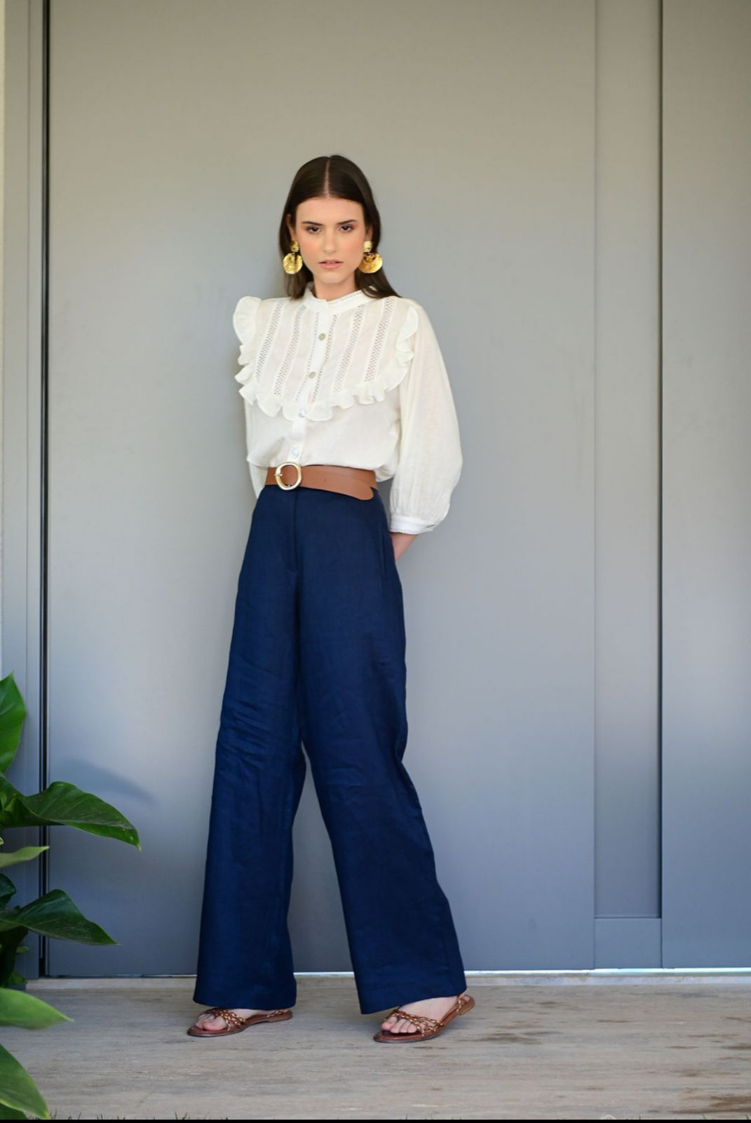 Calça Isabela 100% linho