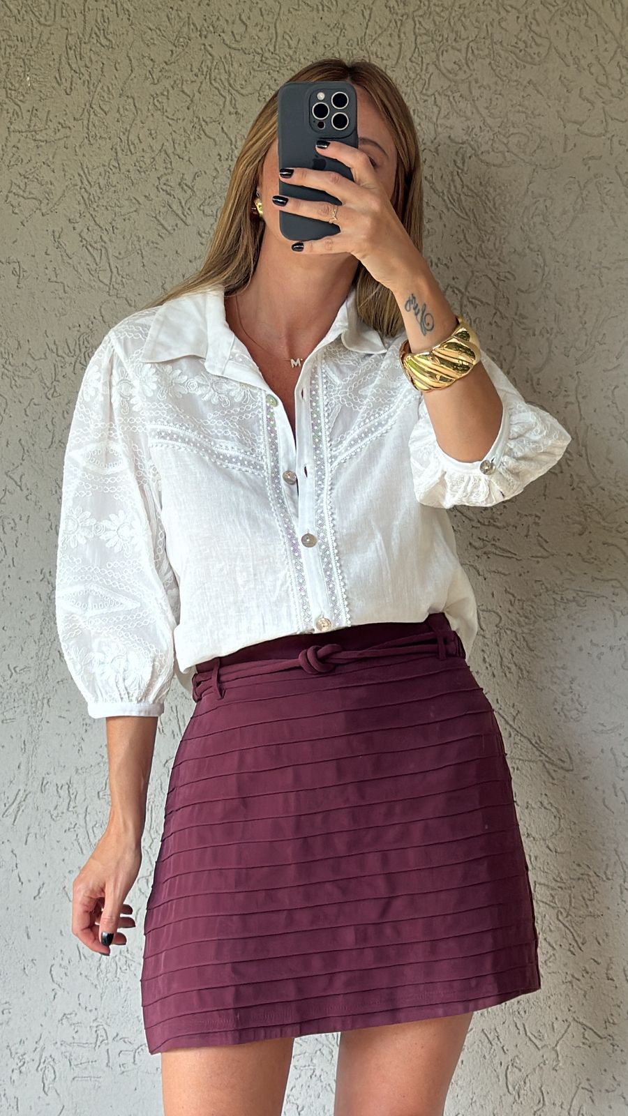 Camisa Clara 100% algodao