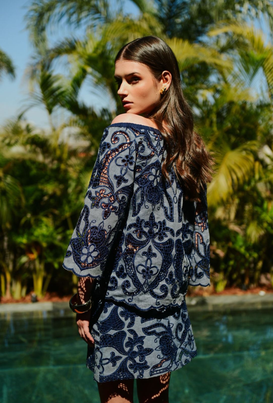 Blusa Mari em rechilieu