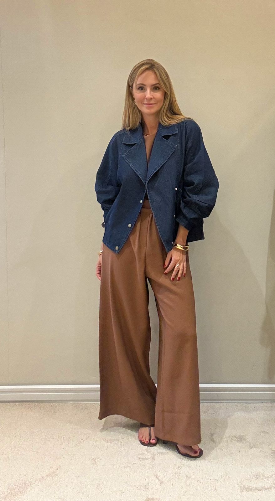 Jaqueta Fiore jeans