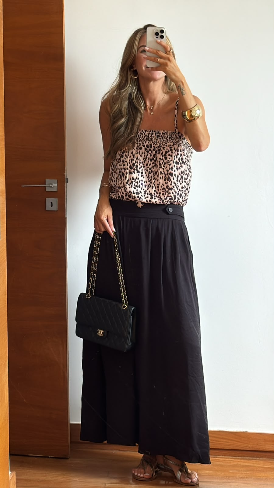 Saia Leila em viscose