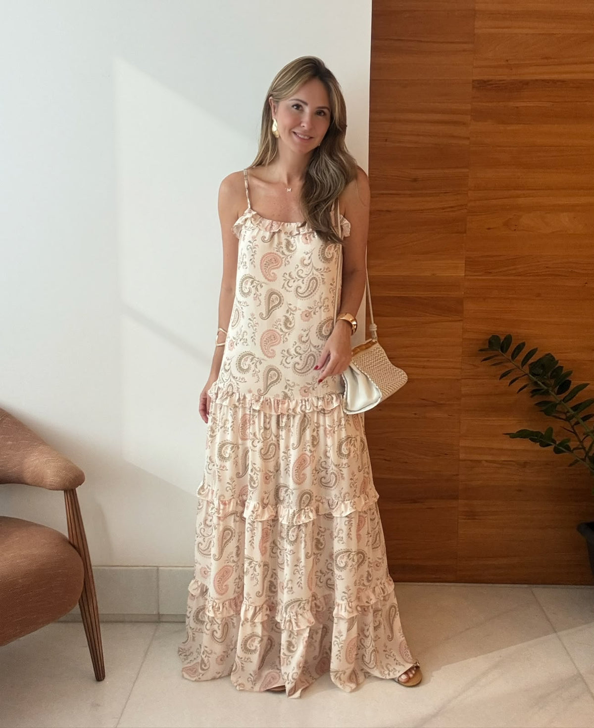Vestido Regina em crepe