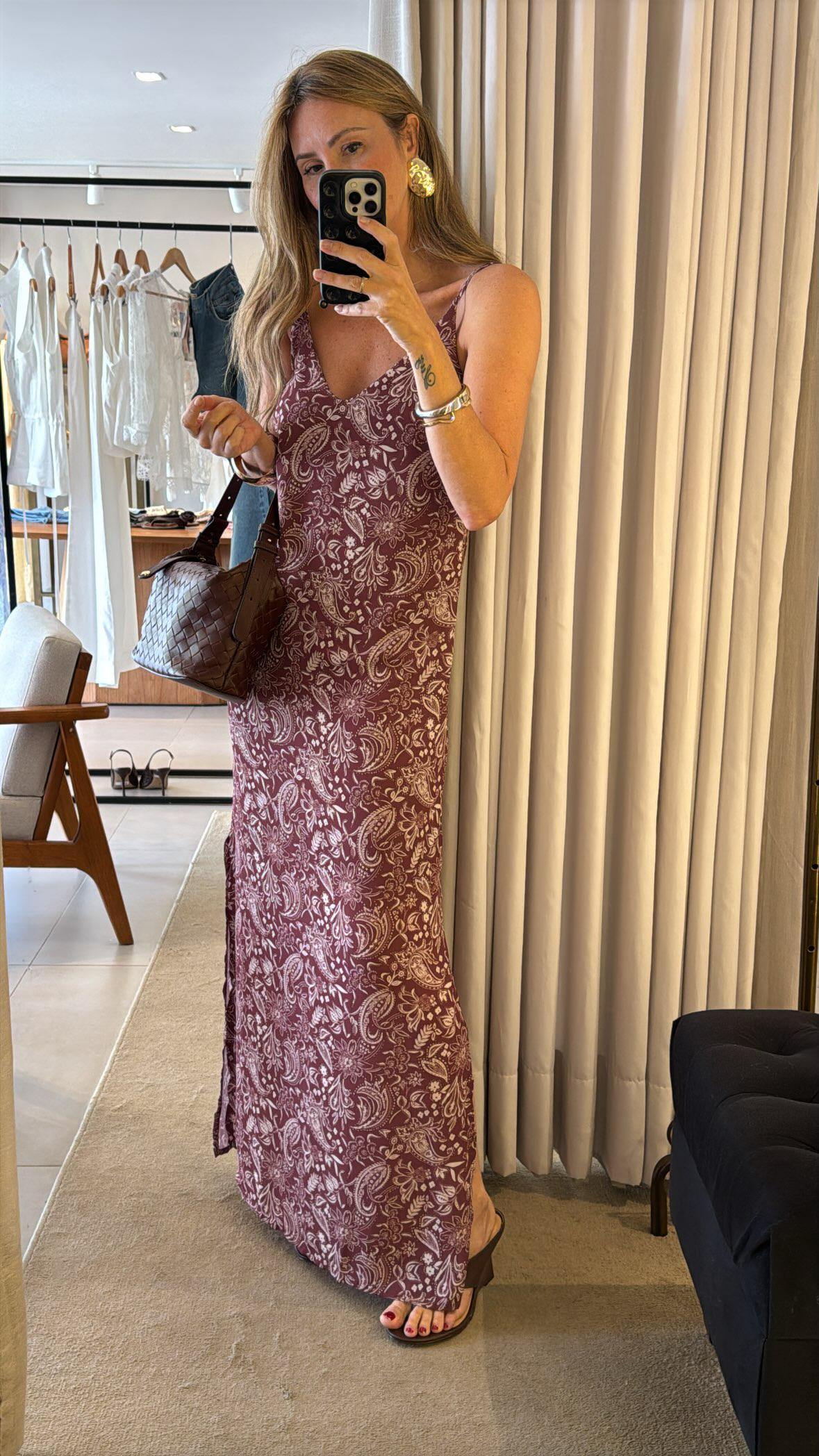 Vestido Bela em crepe